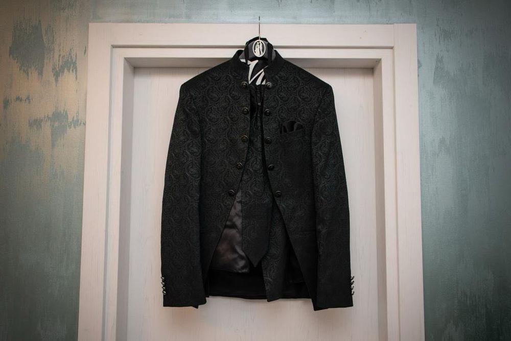 Costum ginere, culoare verde, mărime L