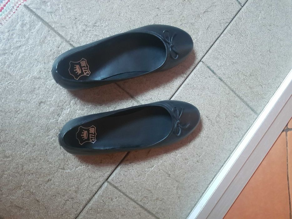 Balerini piele naturala