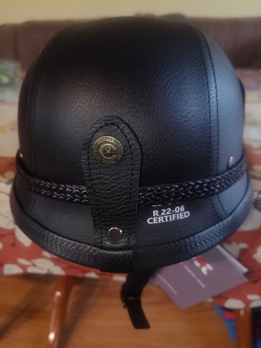 Ретро каска за мотор  атв тротинетка и др.тип канче