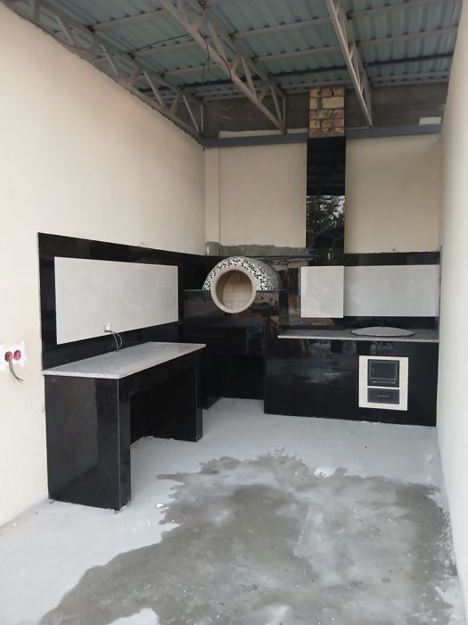 Летний кухня курамиз урок козон барбекю тандир