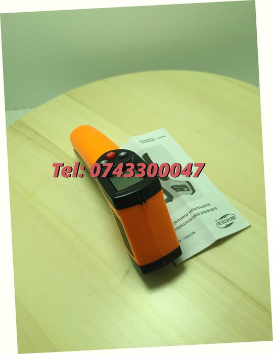 Termometru Industrial Profesional 50 380c Uni Galbennegru