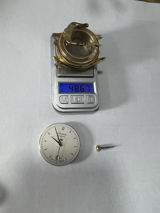 18 k aur Glashutte Original Senator Chronometer cal.12.50 Editie Limitata