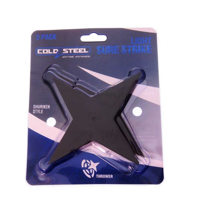 Шурикени (звезди) за хвърляне Cold Steel Sure Strike (3 Pack)