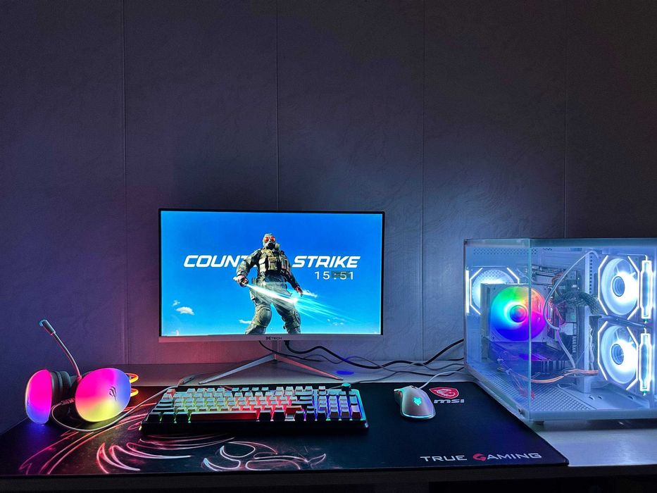 Новый Игровой Компьютер /Кейс /Монитор/Наушники/Клава+мышь/CS2 150фпс