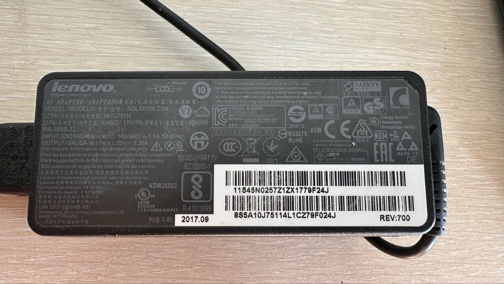 Лаптоп Lenovo T550 SSD