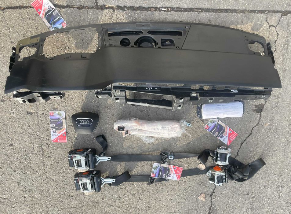 AUDI A6 C8 kit airbag - plansa de bord - set centuri de siguranta