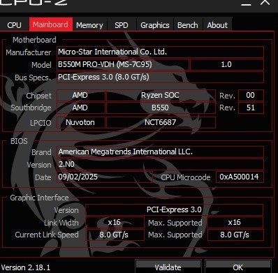 Комплект Ryzen 7 5700 + B550