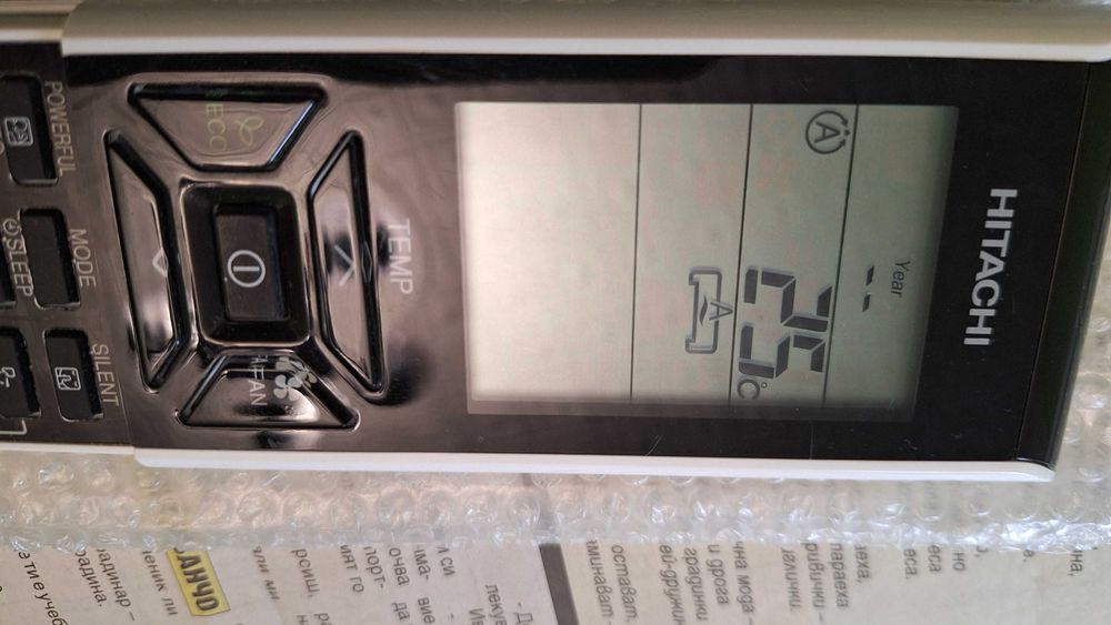 Оригинално дистанционно Hitachi RAR‑6N1 – отлично състояние