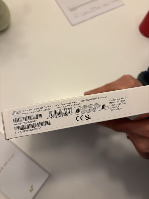 Tabletă HONOR Pad X8a 11” 128GB / 4GB RAM – Space Grey, în cutie