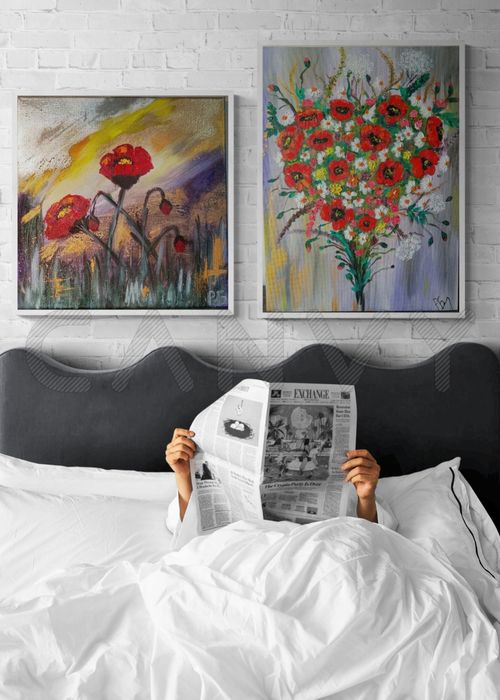 Картини от акрил и маслени бои