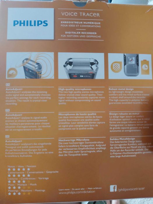 Philips DVT4000 Digital Voice Tracer