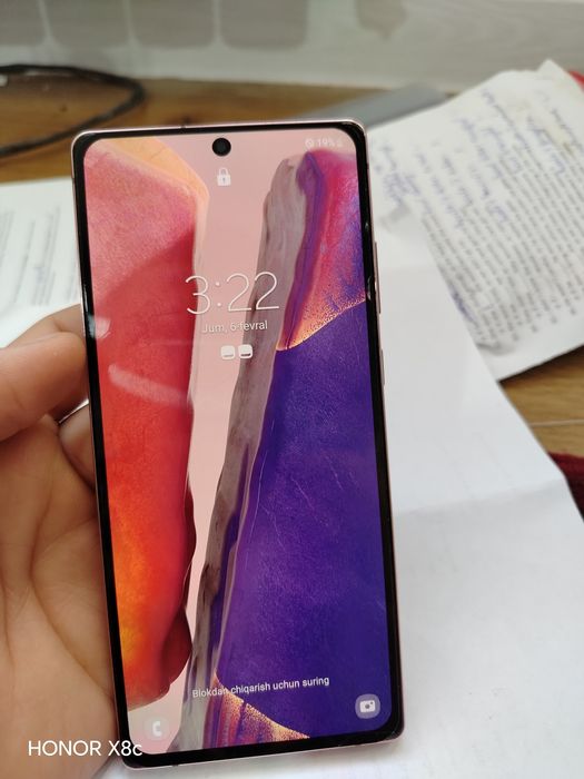 Galaxy amsung not 20