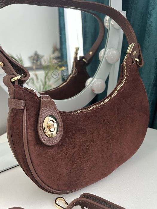 Geanta piele naturala noua