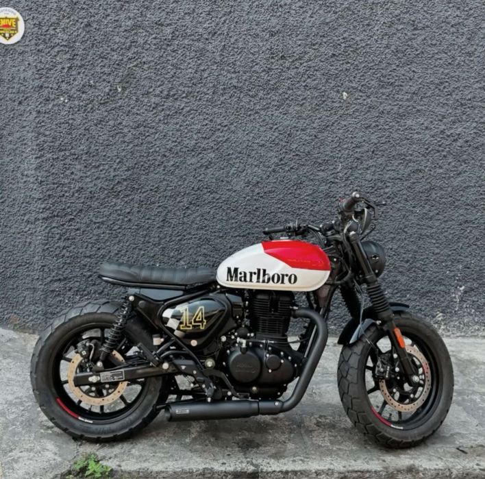 Custom Cafe racer minsk d4 125