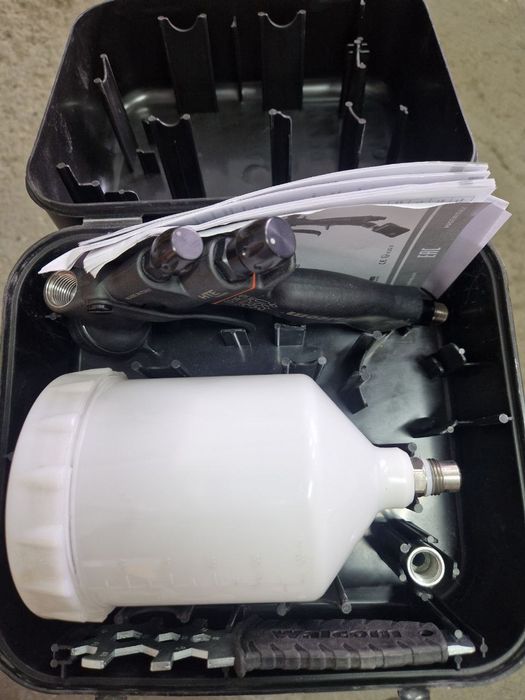 Краска пулт Walcom 2 штук, 1,3 и1,4 сопля