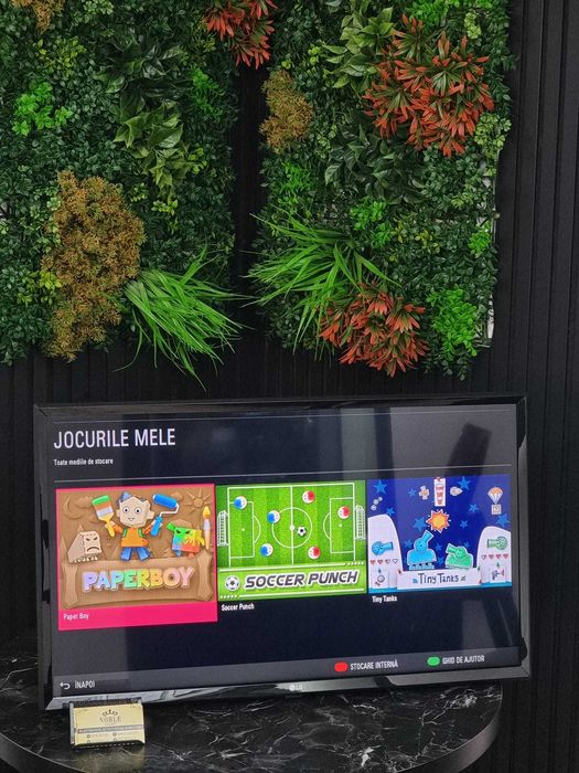 Noble Amanet - Televizor LED Game TV LG, 80 cm, 32LJ510U, HD