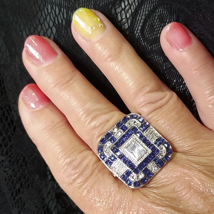 НОВИ! К-т 3бр. посребрени пръстени