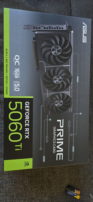 Placa video ASUS PRIME GeForce RTX 5060Ti OC 16GB GDDR7 128bit Garanti