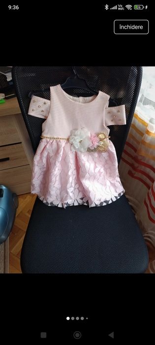 Rochii ocazie fete marimea 80 si 92