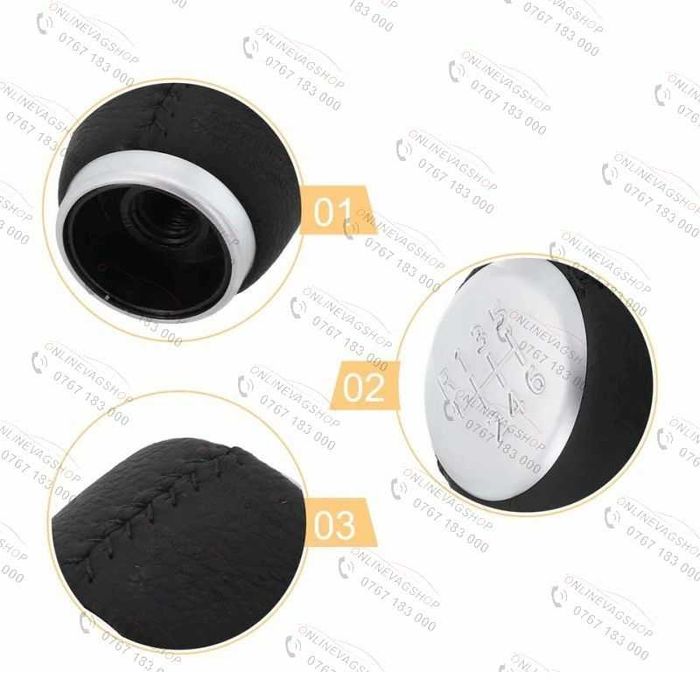 Nuca schimbator piele Toyota Avensis Mk2 T25, T27 Rav 4