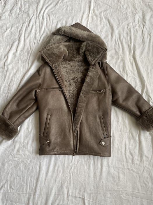 Детская дубленка