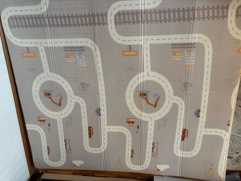 Детский коврик новый