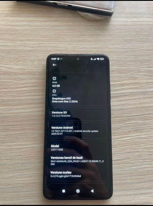 Xiaomi Redmi Note 11 Pro 5G 6GB Ram 128GB