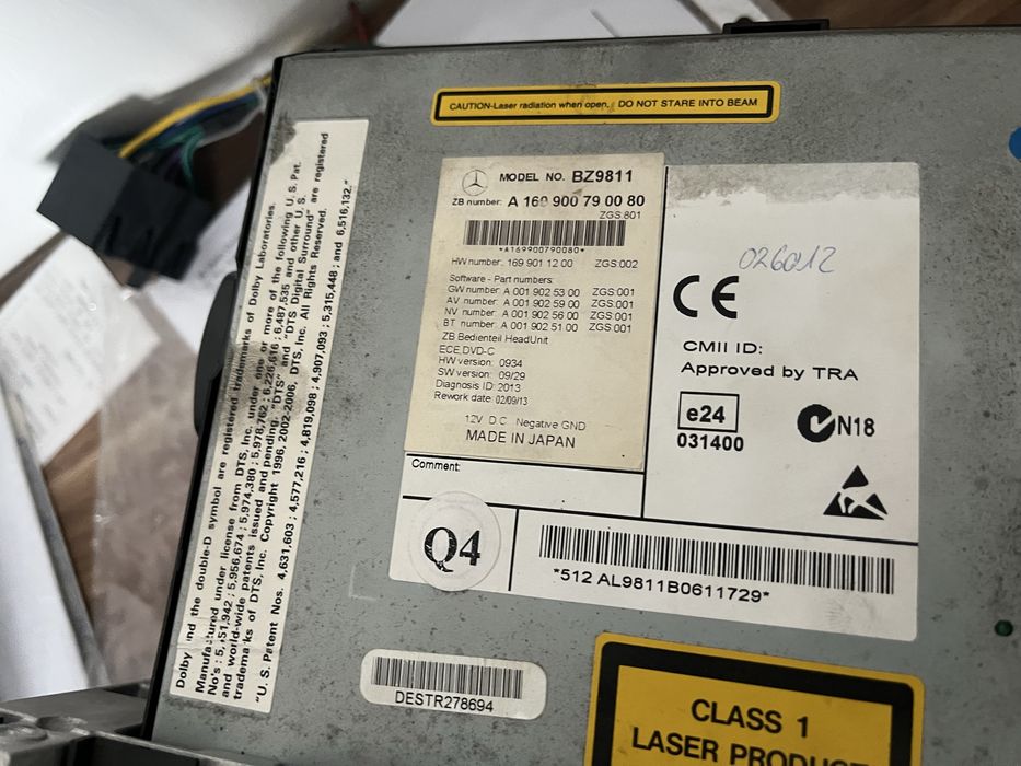 Navigatie mercedes vito sprinter