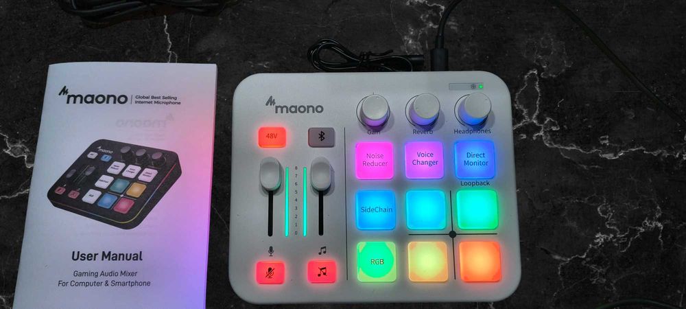 Mixer audio Maonocaster G1 NEO (AMG1 Neo) - streaming/gaming, XLR