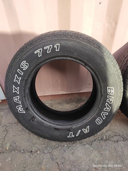 Шины „Максис” 205×70R15б/у в хорошем состоянии