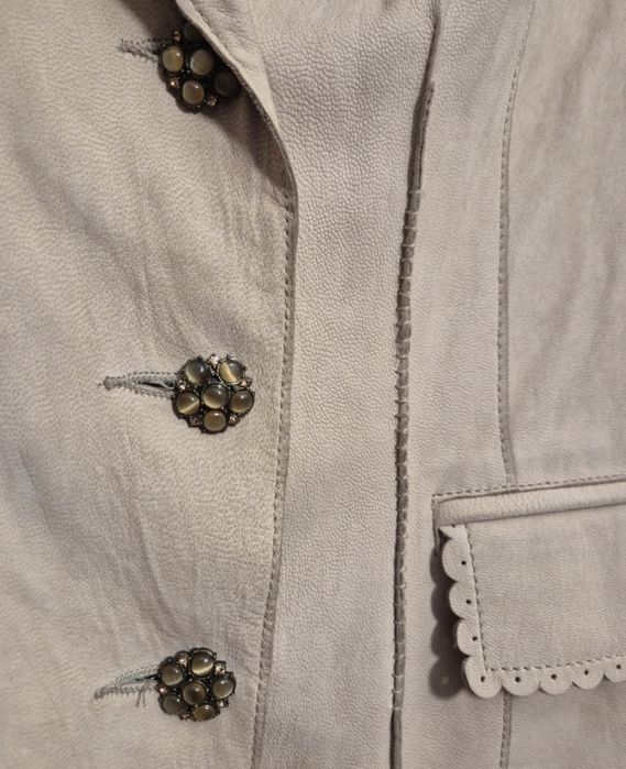 Sacou Piele Cambrat Damă