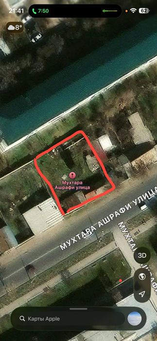 Участок 1 линия Мухтар Ашрафий 7 соток