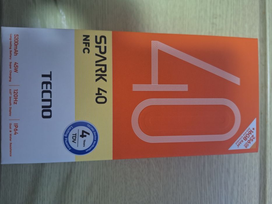 Tecno spark 40 новый