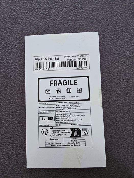 Husa telefon iphone 14 plus Noua+ folie cadou
