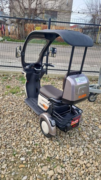 Triciclu electric KUBA GRAPE 25 MAX, motor 500 W, fara permis