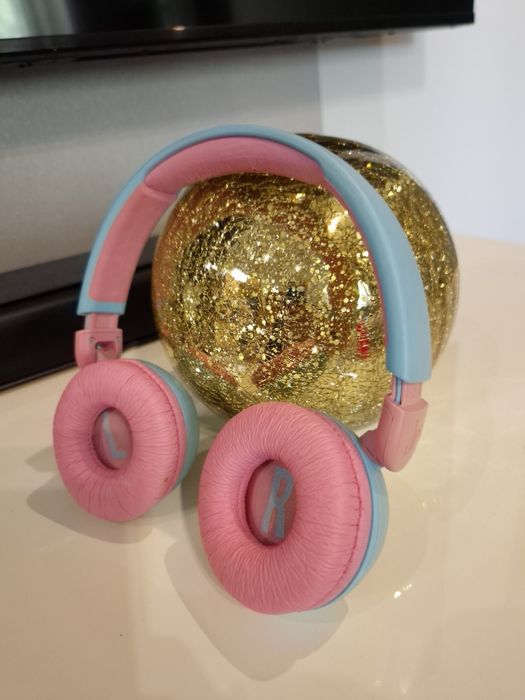 Casti  JBL junior bluetooth roz