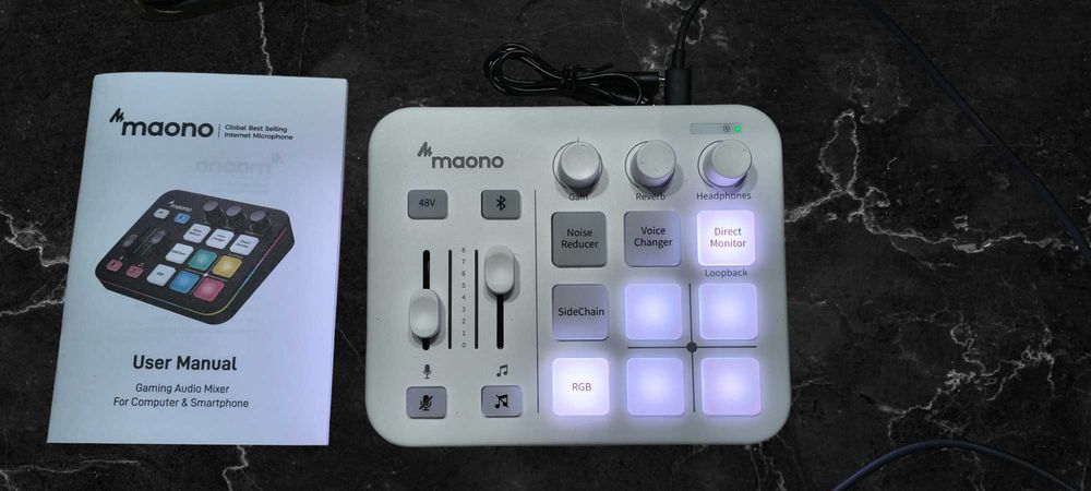 Mixer audio Maonocaster G1 NEO (AMG1 Neo) - streaming/gaming, XLR