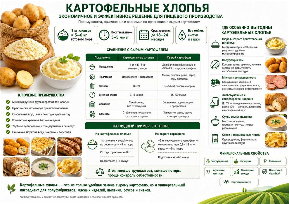 Картофельные хлопья