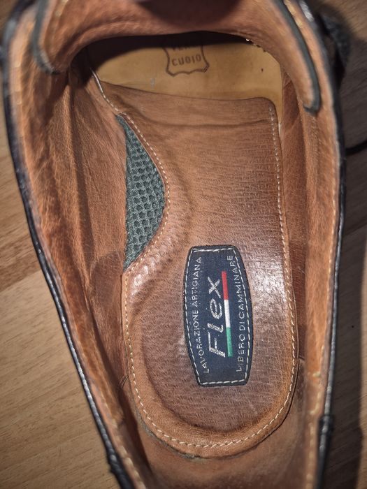 Pantofi Flex Lavorazione Artigiana, Piele naturală, Bărbați - 42