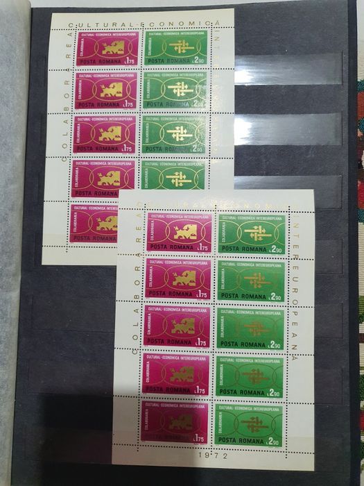 Timbre vechi ,colecția bunicului