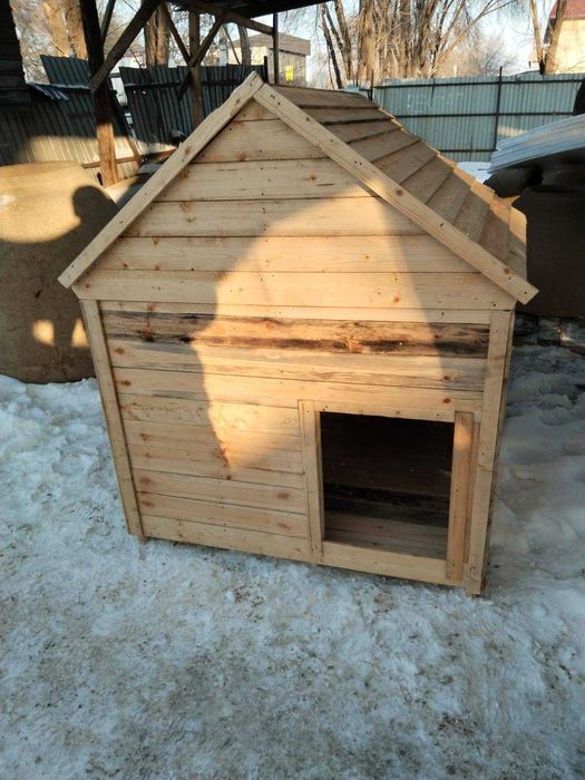 Будка для собаки утепленная