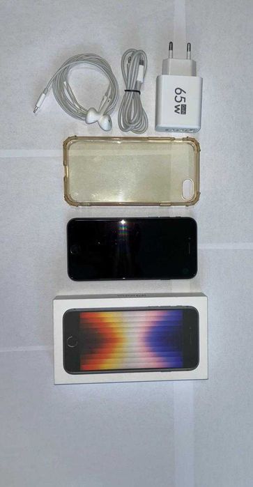 Apple iPhone SE 3, 64GB, Midnight