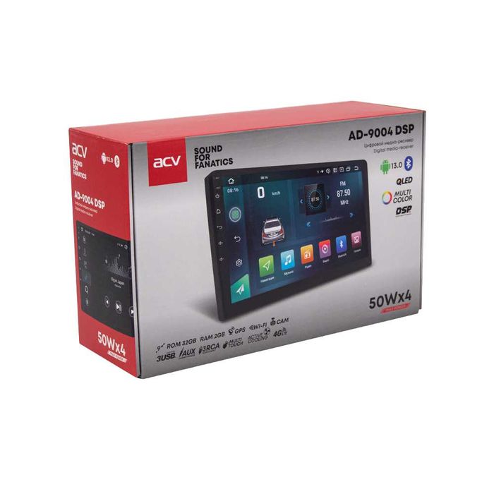 Универсальная автомобильная мультимедийная система на Android AD-9004