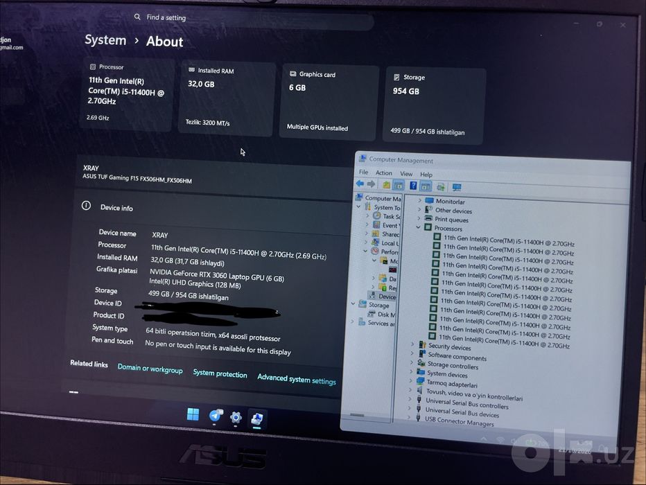 Asus TUF Gaming F15 (2021)