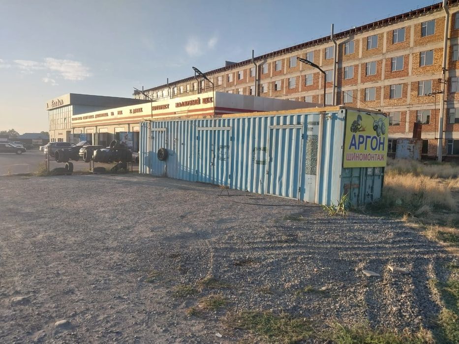 Продам Шиномонтаж с контейнер 12м