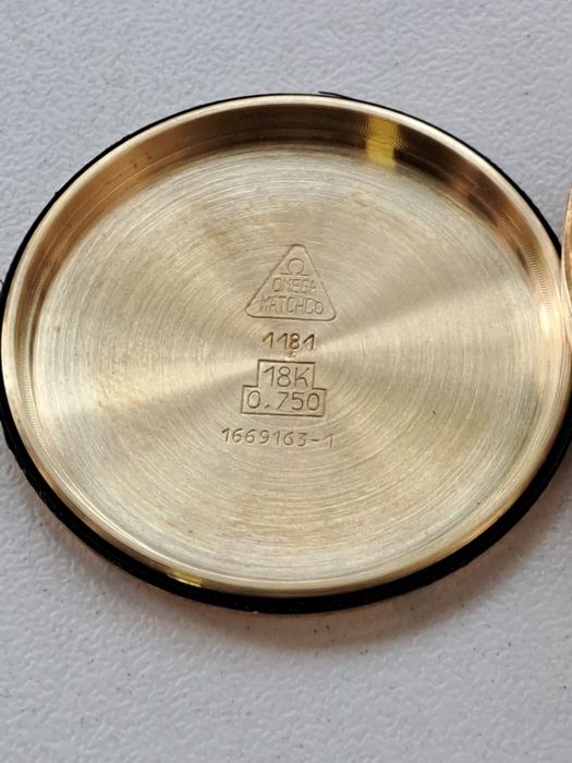 Ceas de Aur 18 K Omega Geneve Automatic