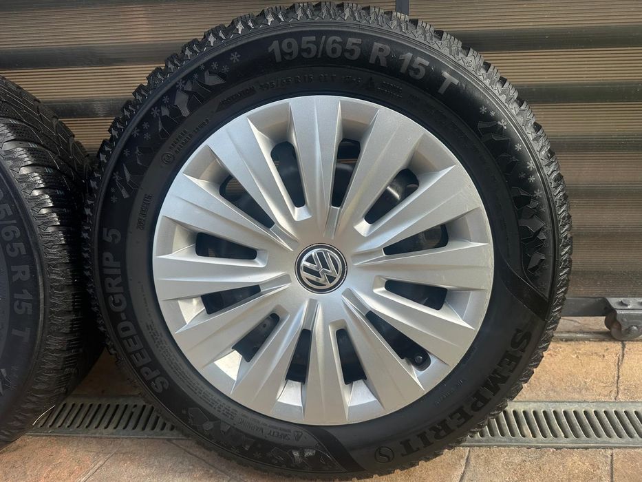 Vand set roti 195/65/15  5x112  ET43 anvelope SEMPERIT SPEED-GRIP 5