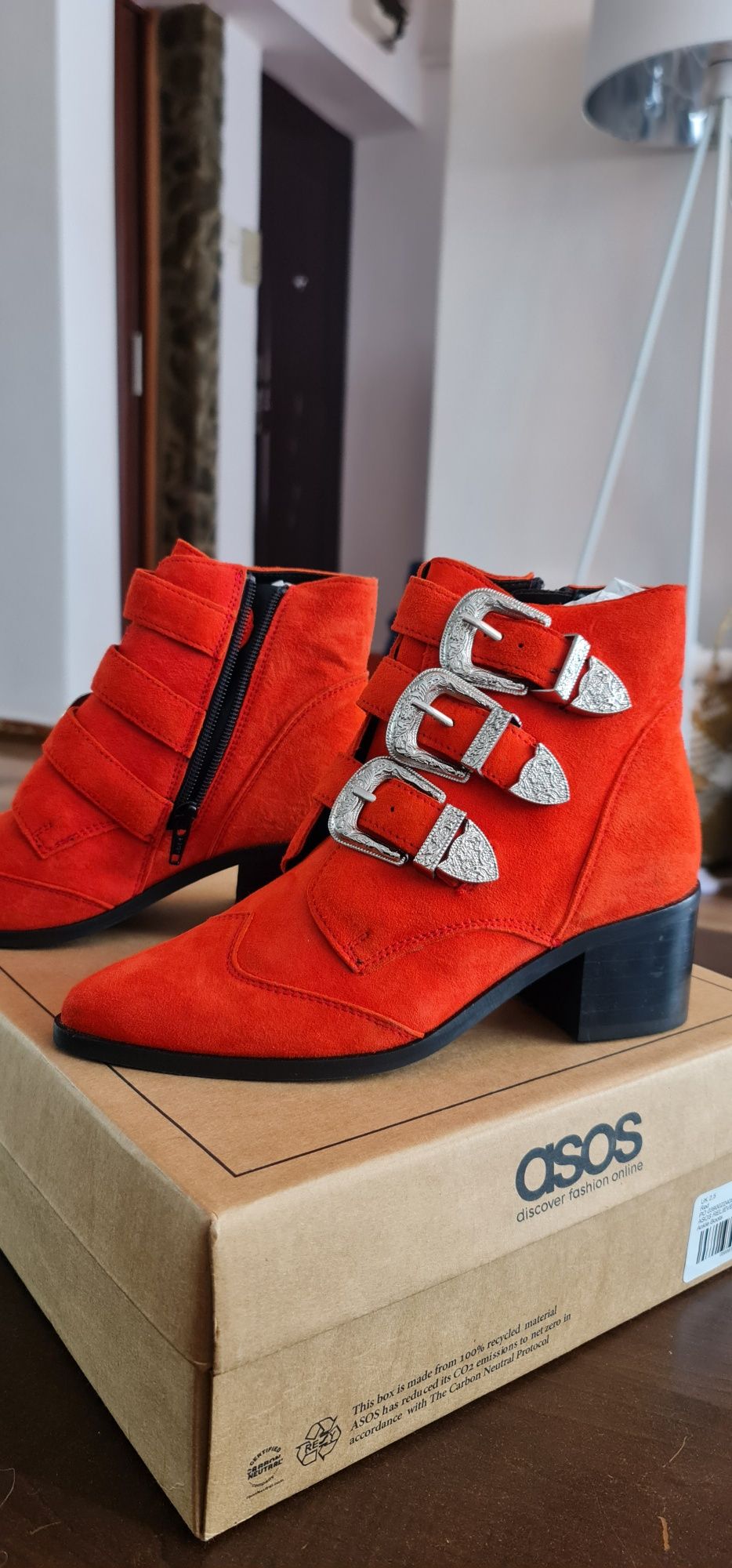 Botine Asos piele Sibiu OLX.ro