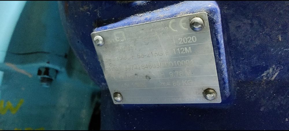 Pompă apa irigatii sau transfer, 4kW, 56mc/h, h=10m