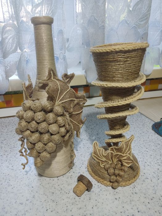 Набор из джутовой нити